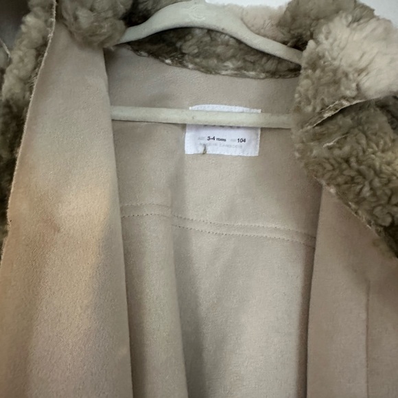 Kids Zara Sherpa Jacket - Picture 3 of 3
